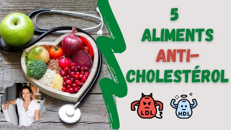 5 aliments pour réduire votre taux de cholestérol