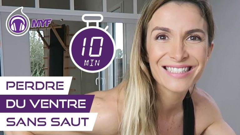 10 minutes d’exercice pour perdre du ventre sans aucun saut