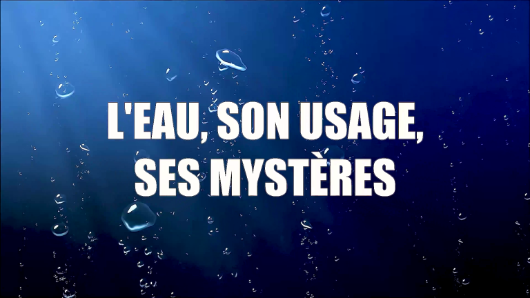 L’EAU DANS TOUS SES ÉTATS, par Jean-François MILLEPIED